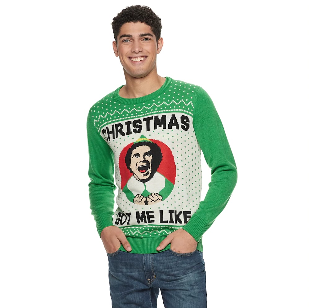 Men's Elf Christmas Sweater