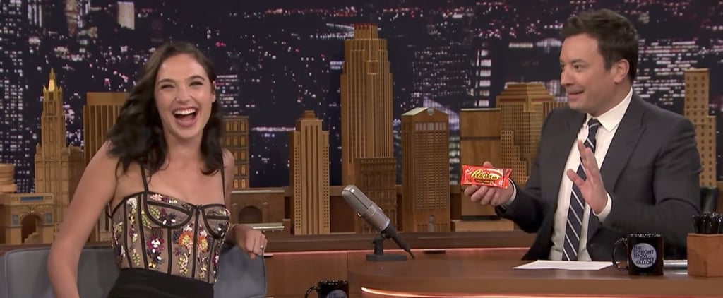 Gal Gadot Trying Reese's For the First Time