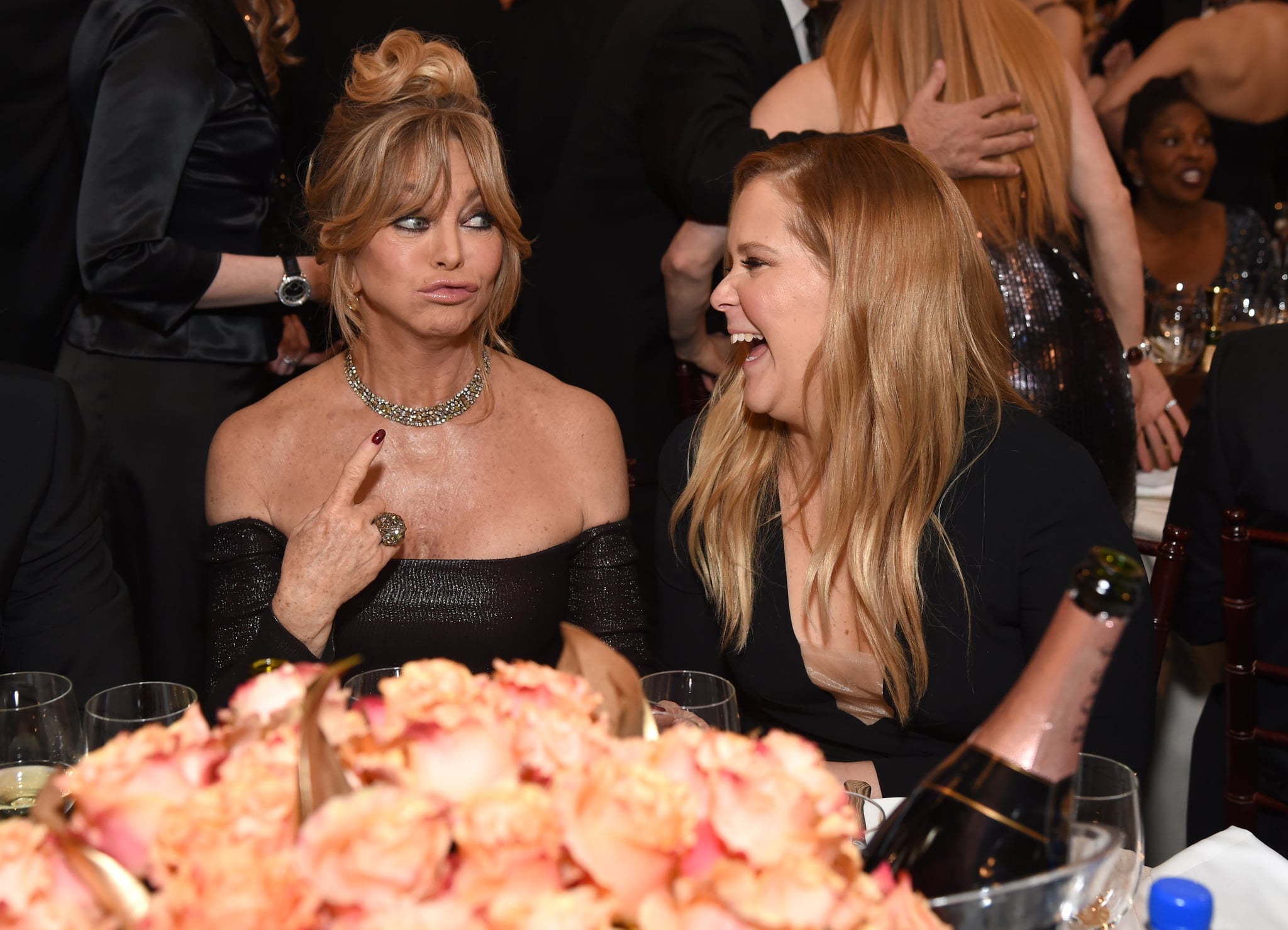 Best Candid Pictures From The 2017 Golden Globes Popsugar Middle East Celebrity And Entertainment