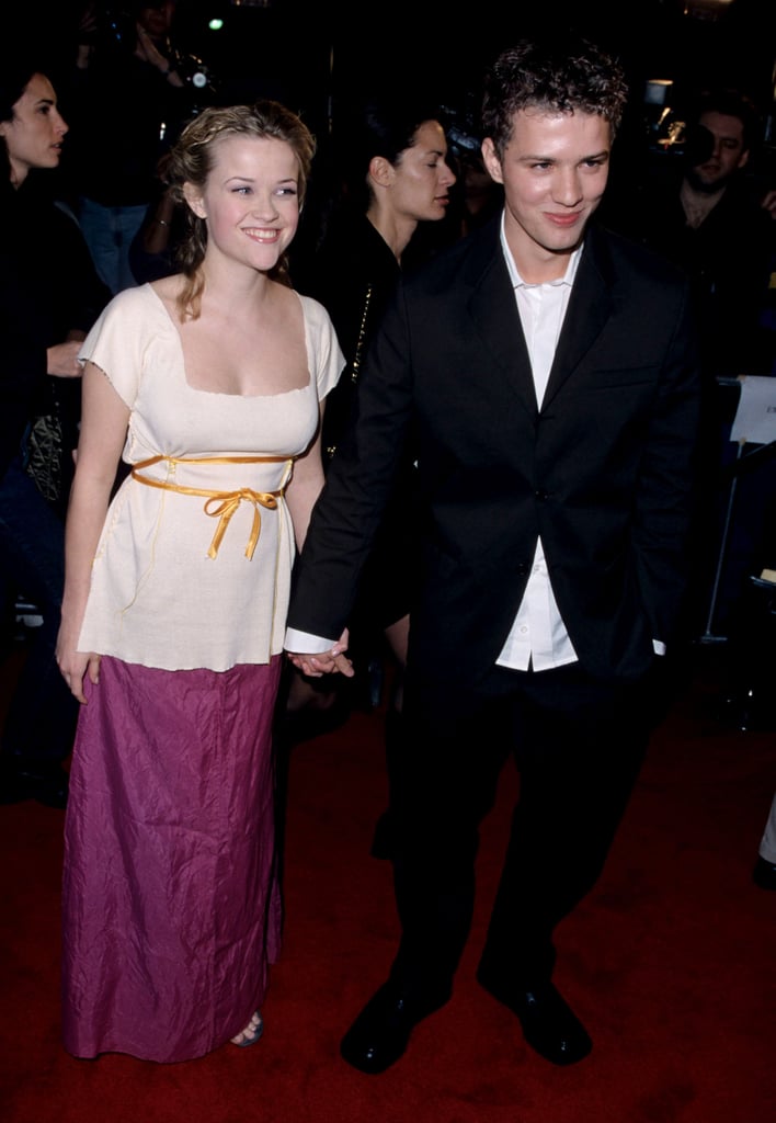 The two held hands at the Cruel Intentions premiere in April 1999.