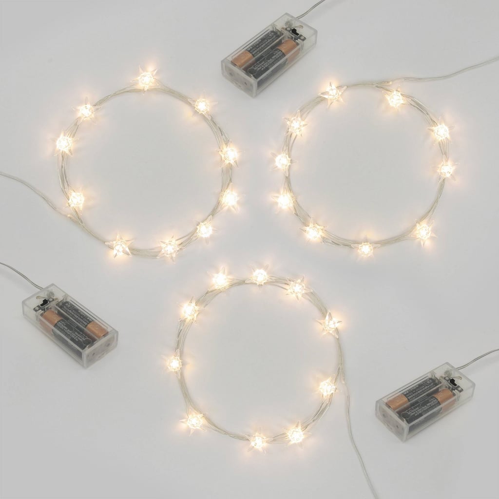 For Ambiance: LED Fairy String Lights