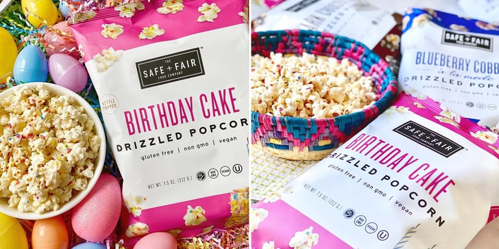 Shop Safe + Fair�s Drizzled Birthday Cake Popcorn