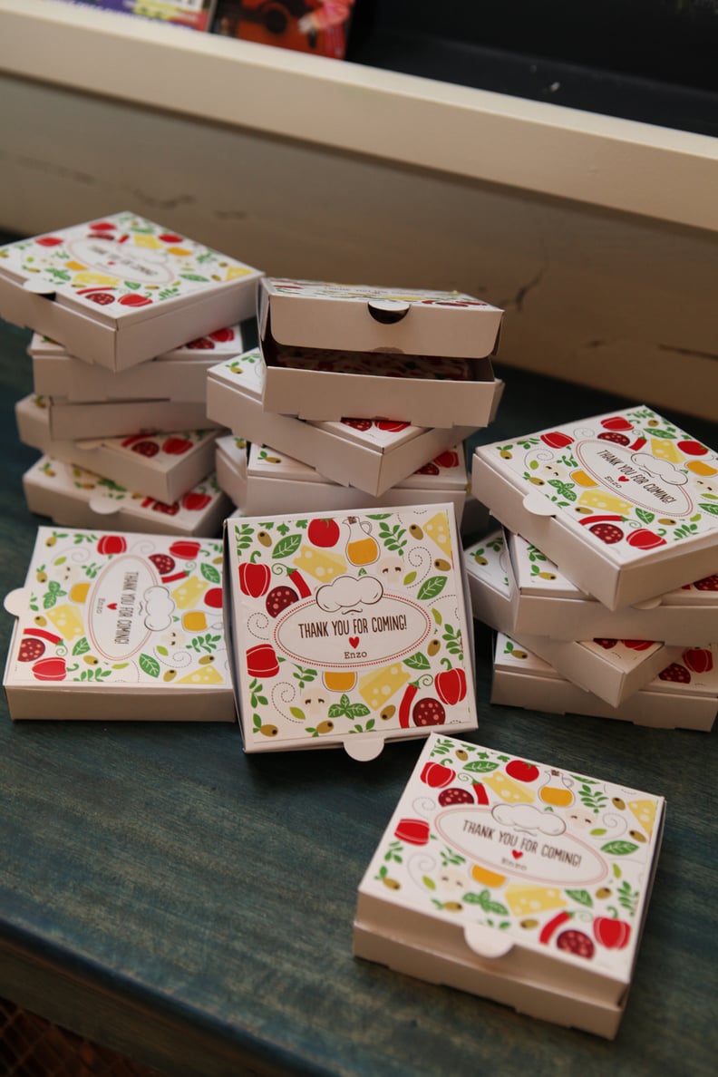 Pizza Box Favors