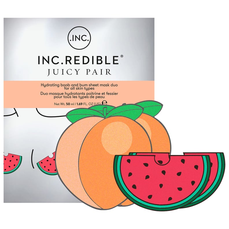 Inc.redible Hydrating Boob and Bum Sheet Mask Duo