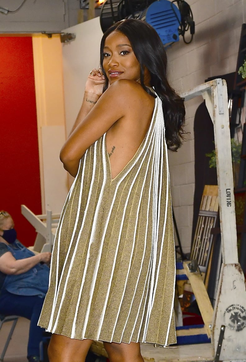 Keke Palmer's "Lauren" Tattoo