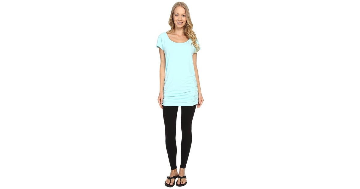 Lucy Yoga Girl Tunic Top MintGreen Workout Clothes POPSUGAR