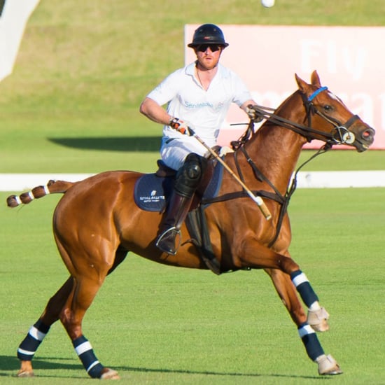 Prince Harry at Sentebale Royal Salute Polo Cup 2015
