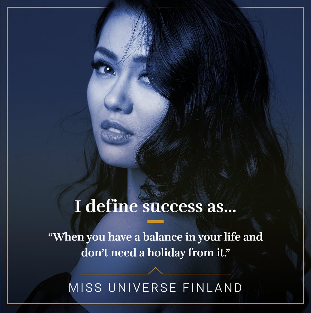 How Miss Universe Contestants Define Success