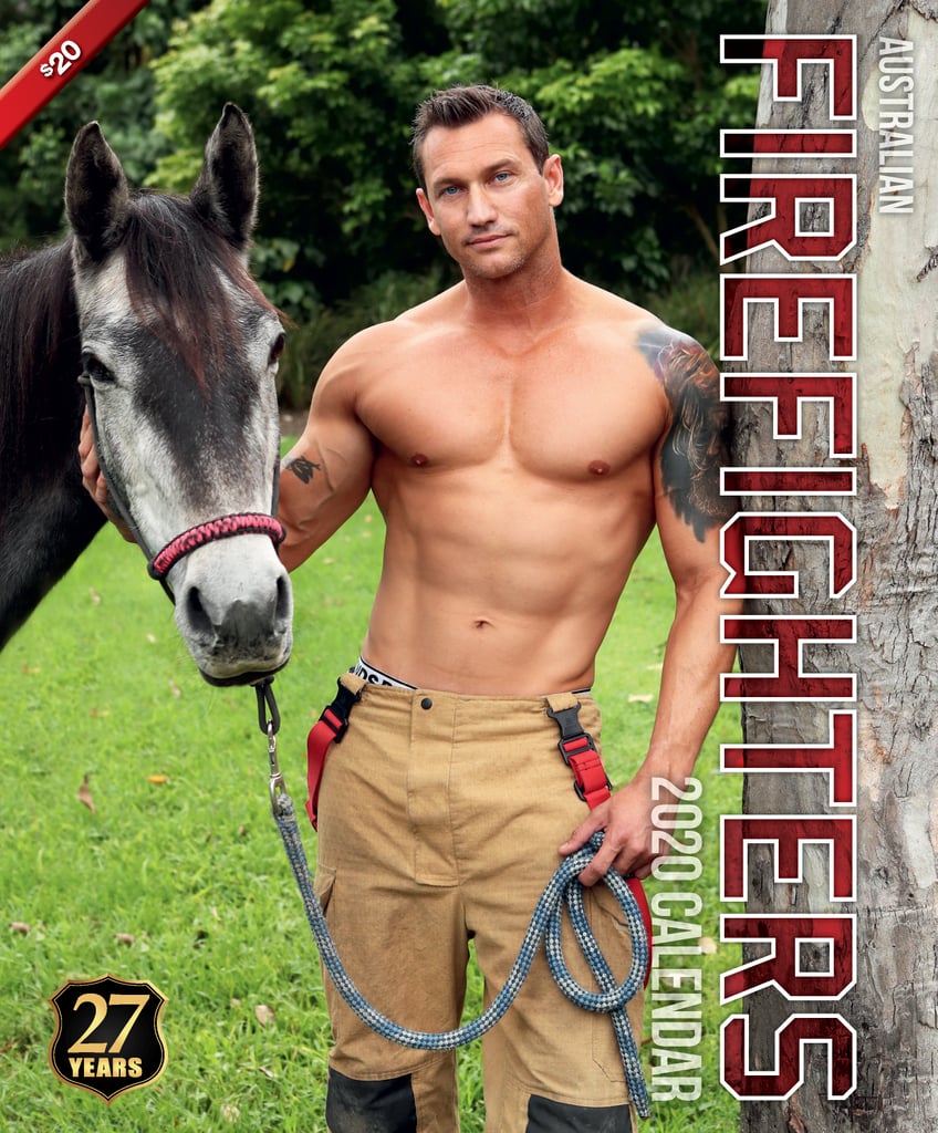 Australian Firefighters 2020 Horse Calendar | Photos of Shirtless