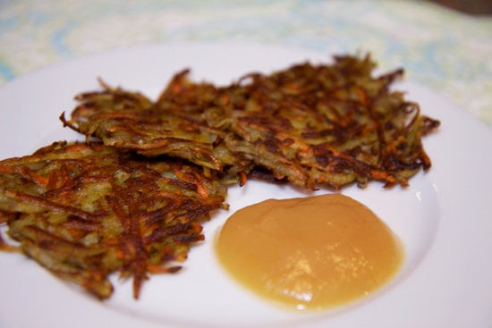 Carrot Rosemary Potato Latkes
