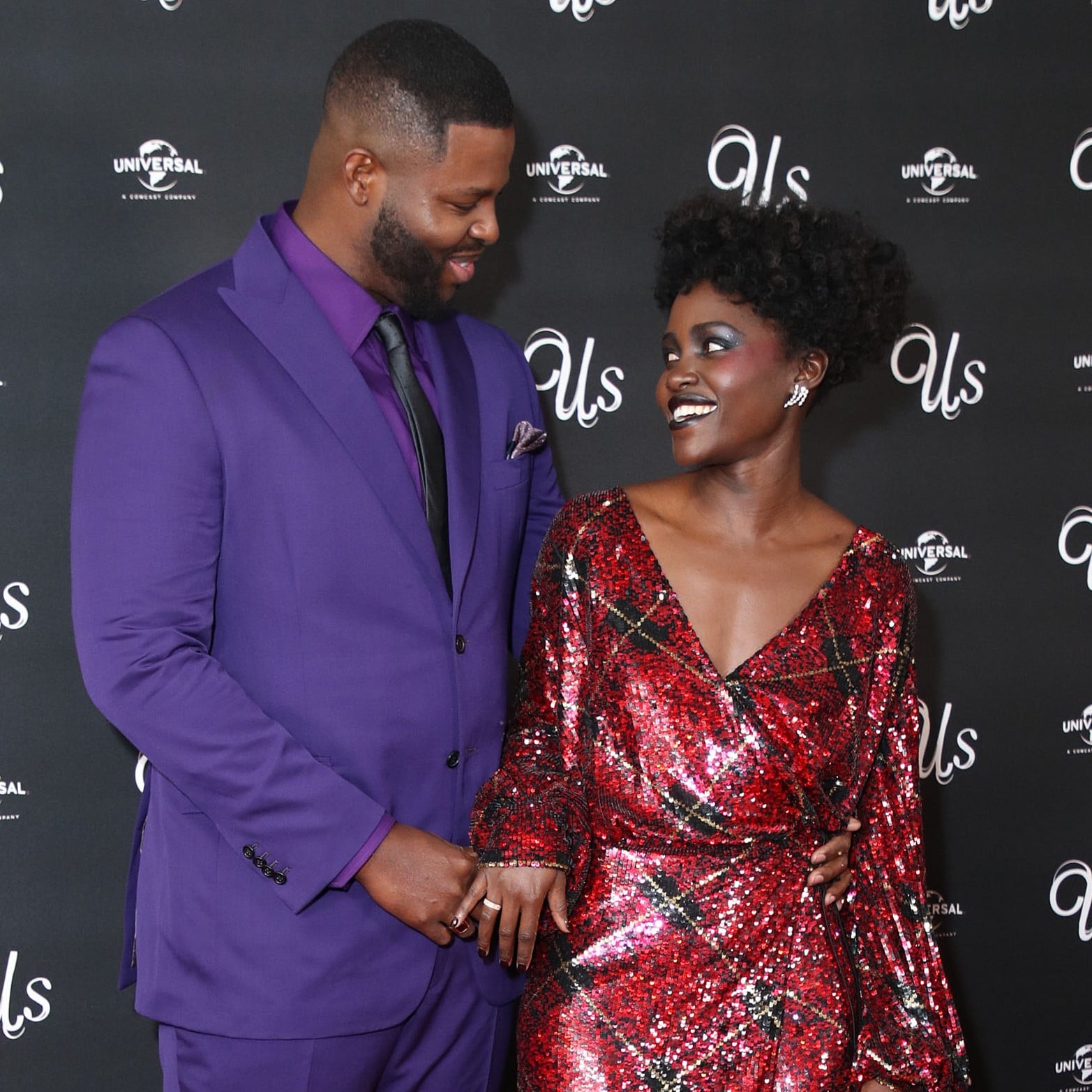 Lupita Nyong'o, Winston Duke at Us Screening in London 2019 | POPSUGAR  Celebrity UK