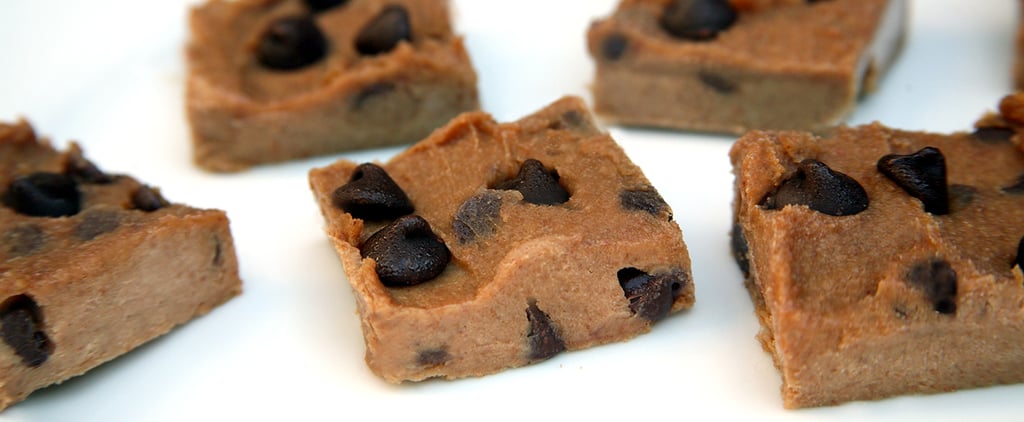 Healthy Chocolate Chip Cookie Dough Fudge
