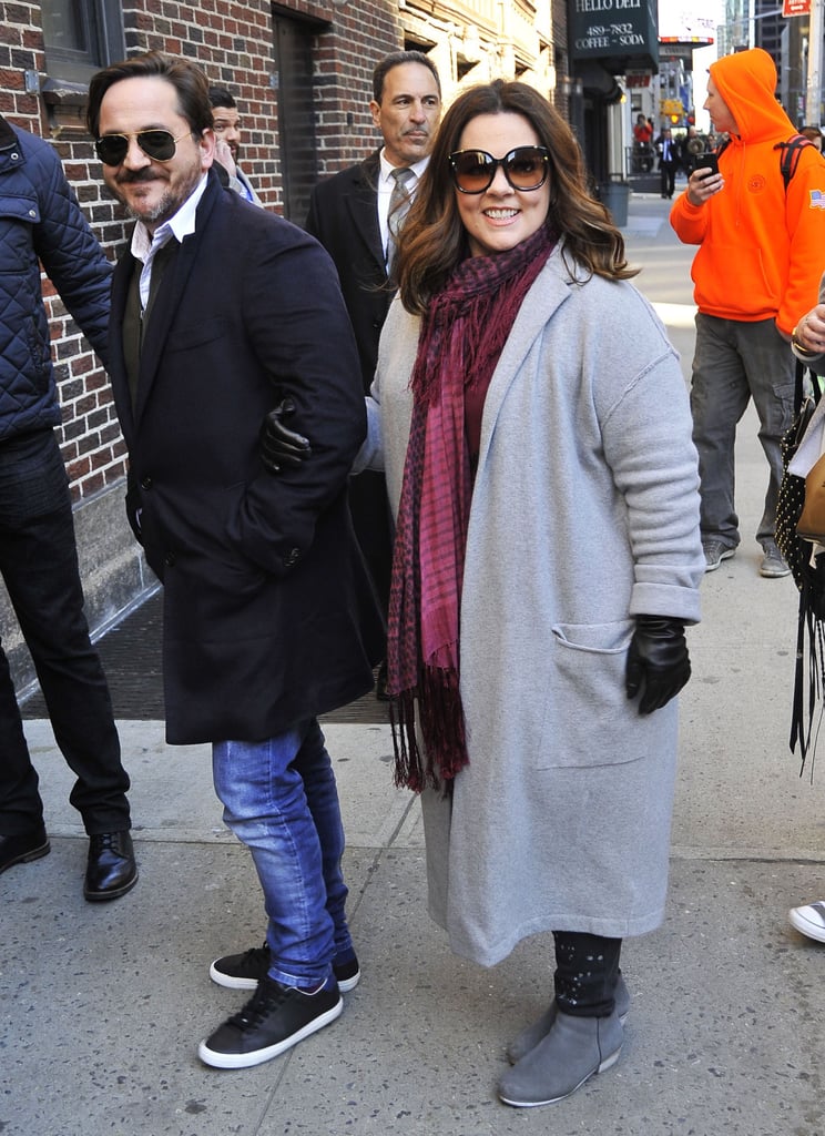 Melissa McCarthy and Husband Out in NYC April 2016 POPSUGAR Celebrity