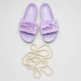 Rihanna's New Furry Puma Slides in Pastel Colors Will Make You Very, Very Happy