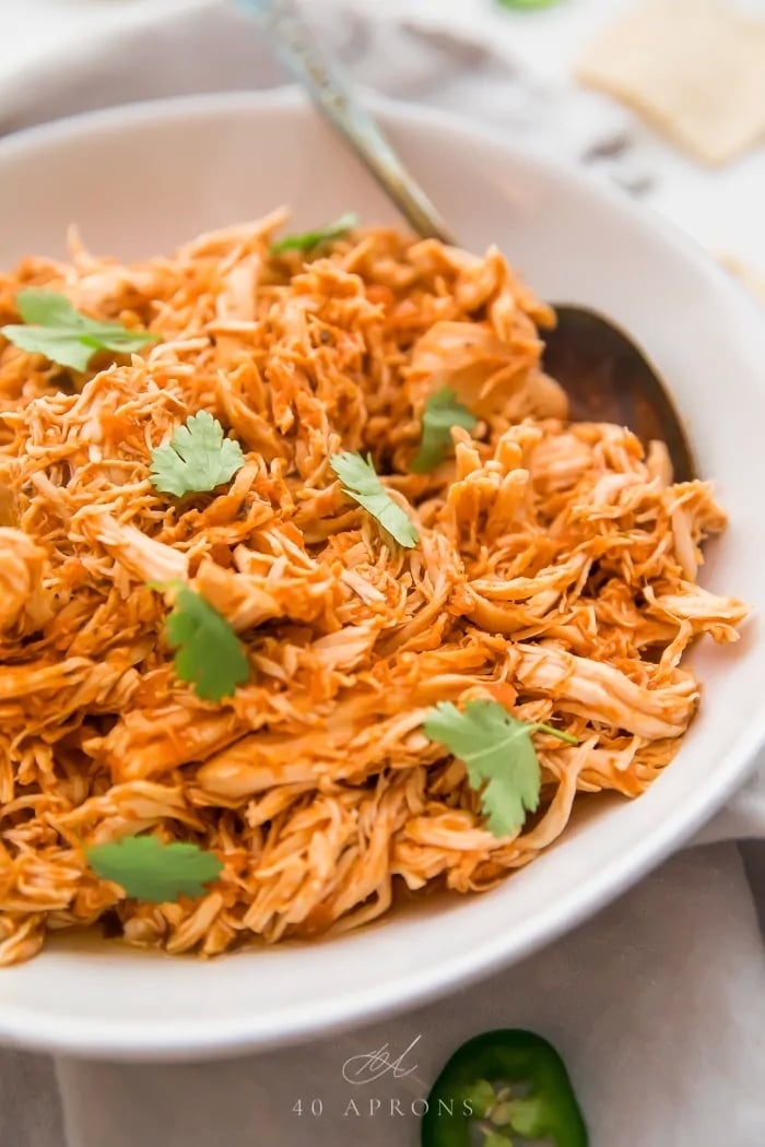 3-Ingredient Mexican Shredded Chicken | Healthy Chicken ...