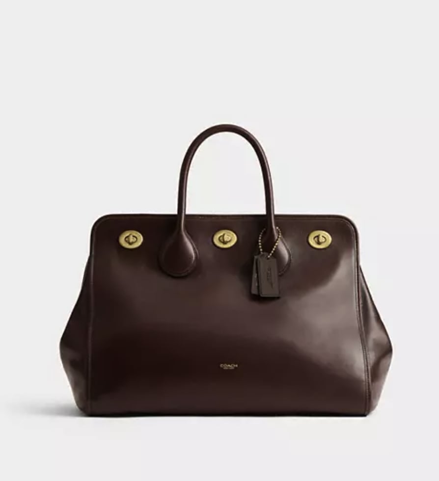 Coach Buy Now Turnlock Tote Bag 40