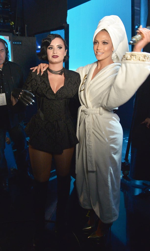 Demi and Jennifer Lopez