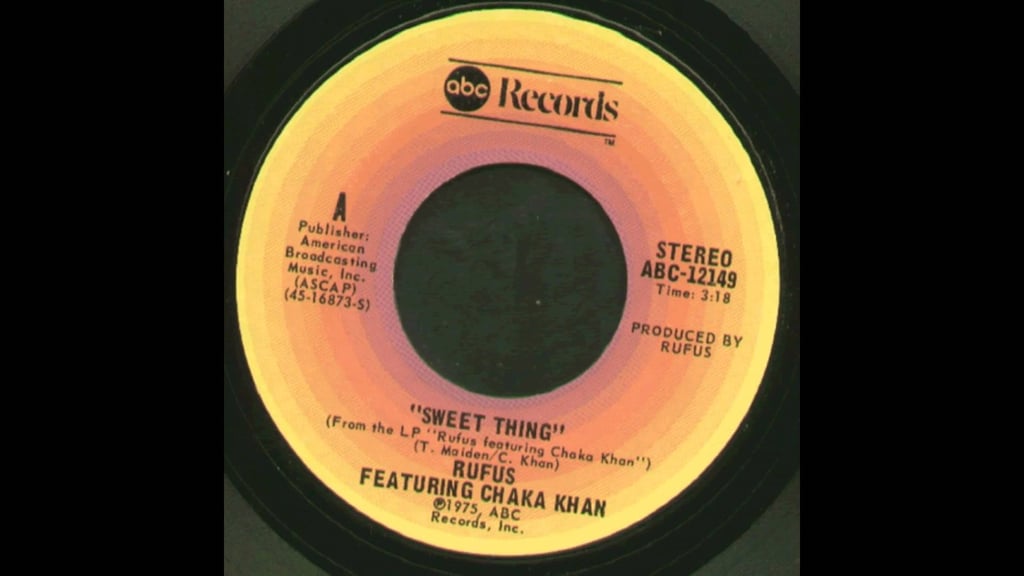 "Sweet Thing" by Rufus and Chaka Khan