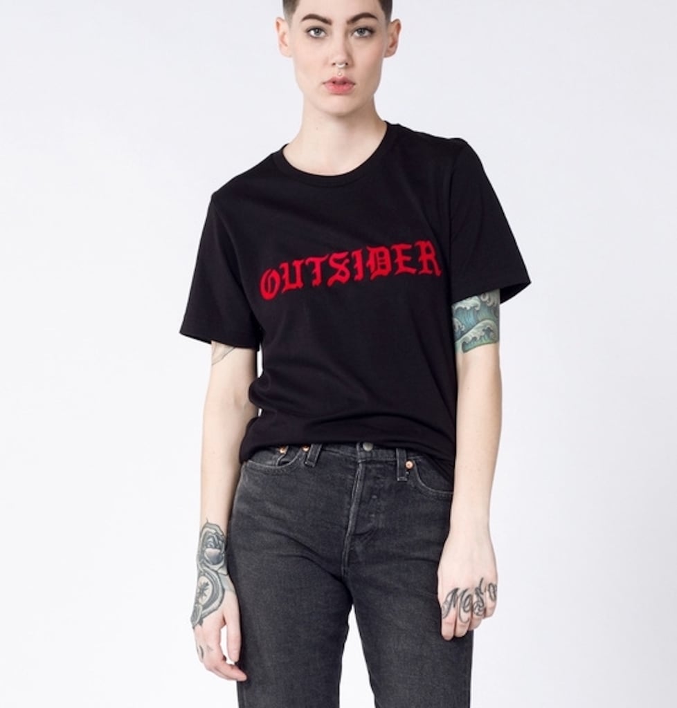 Stand out from the crowd with this Wildfang Outsider Tee ($40).