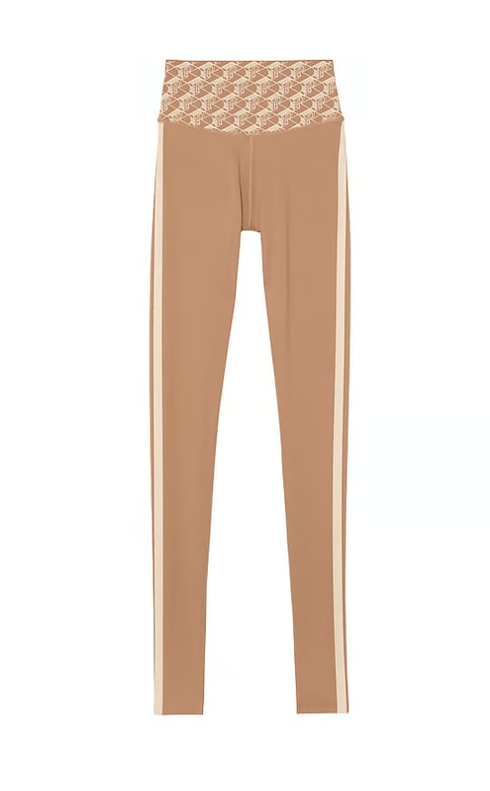 VS Pink Relay Compression Leggings in Toffee