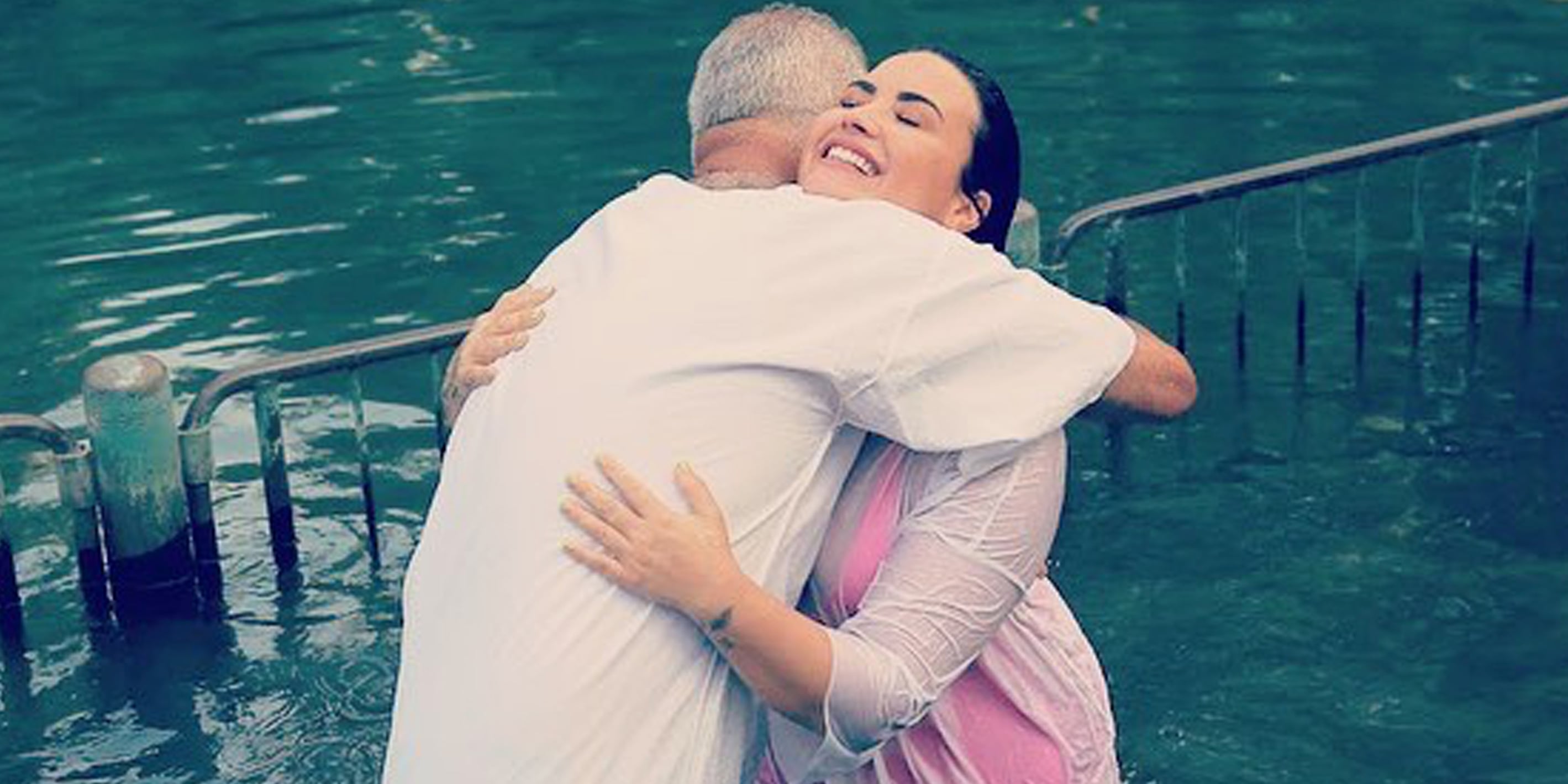 Demi Lovato Feels Renewed After Baptism in Jordan River | POPSUGAR  Celebrity