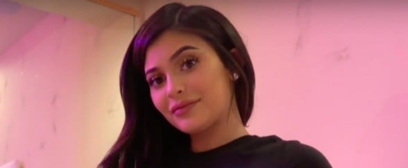 Kylie Jenner and Stormi Nail Art