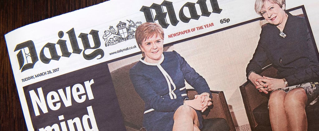 Daily Mail Cover of Theresa May and Nicola Sturgeon
