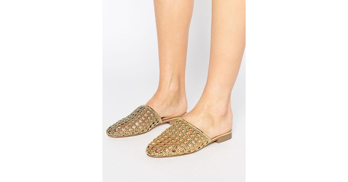 asos woven mules