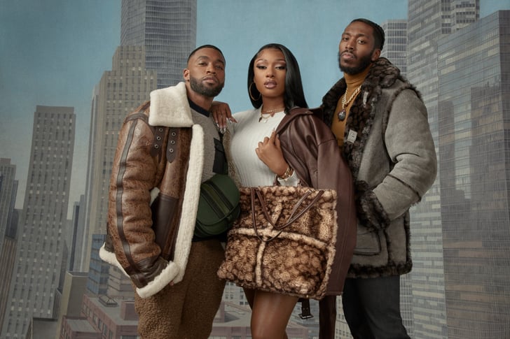 Megan Thee Stallion and Pardi Fontaine Model For Coach