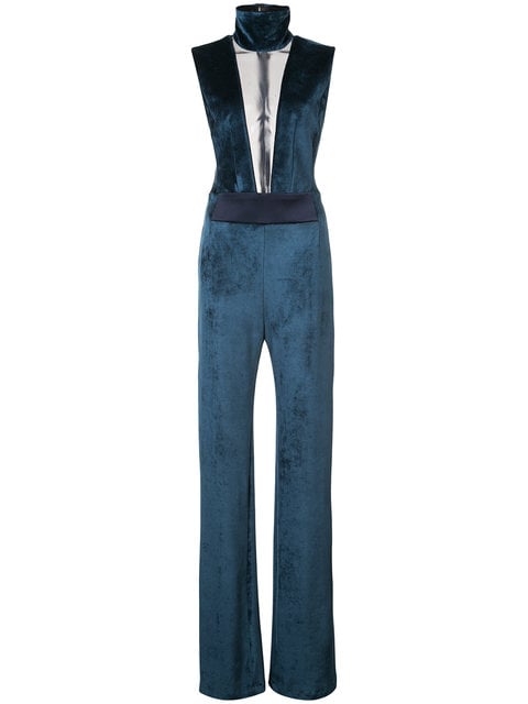 Galvan Velvet Jumpsuit