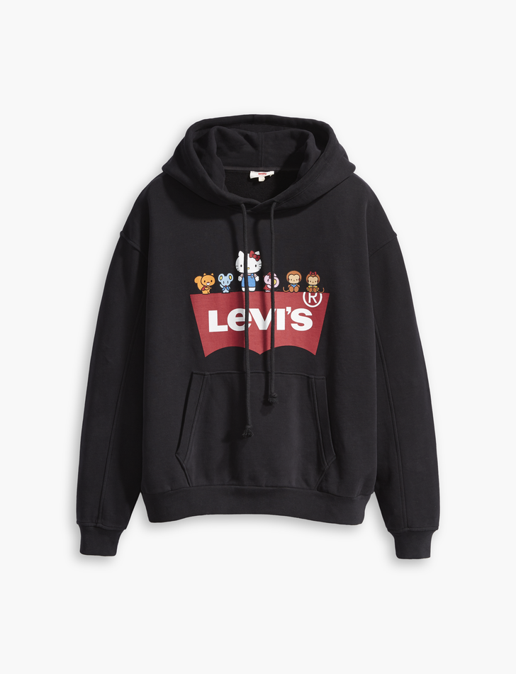 Levi's x Hello Kitty Unbasic Hoodie | You've Got to Be Kitten Me — Levi's  New Hello Kitty Collection Is Too Cute For Words | POPSUGAR Fashion Photo 23