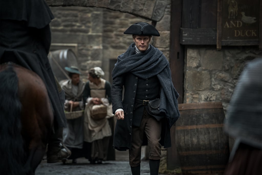 Jamie and Claire's Reunion on Outlander Photos