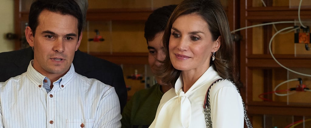 Queen Letizia Zara Bag September 2017