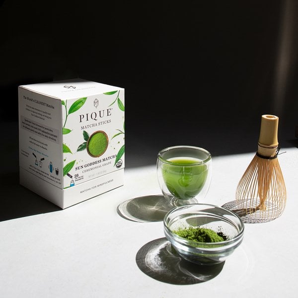 Matcha on the Go: Pique Tea Sun Goddess Matcha Sticks