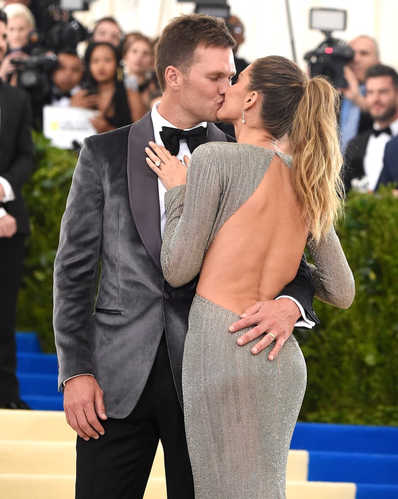 Gisele Bundchen and Tom Brady at the Met Gala 2017