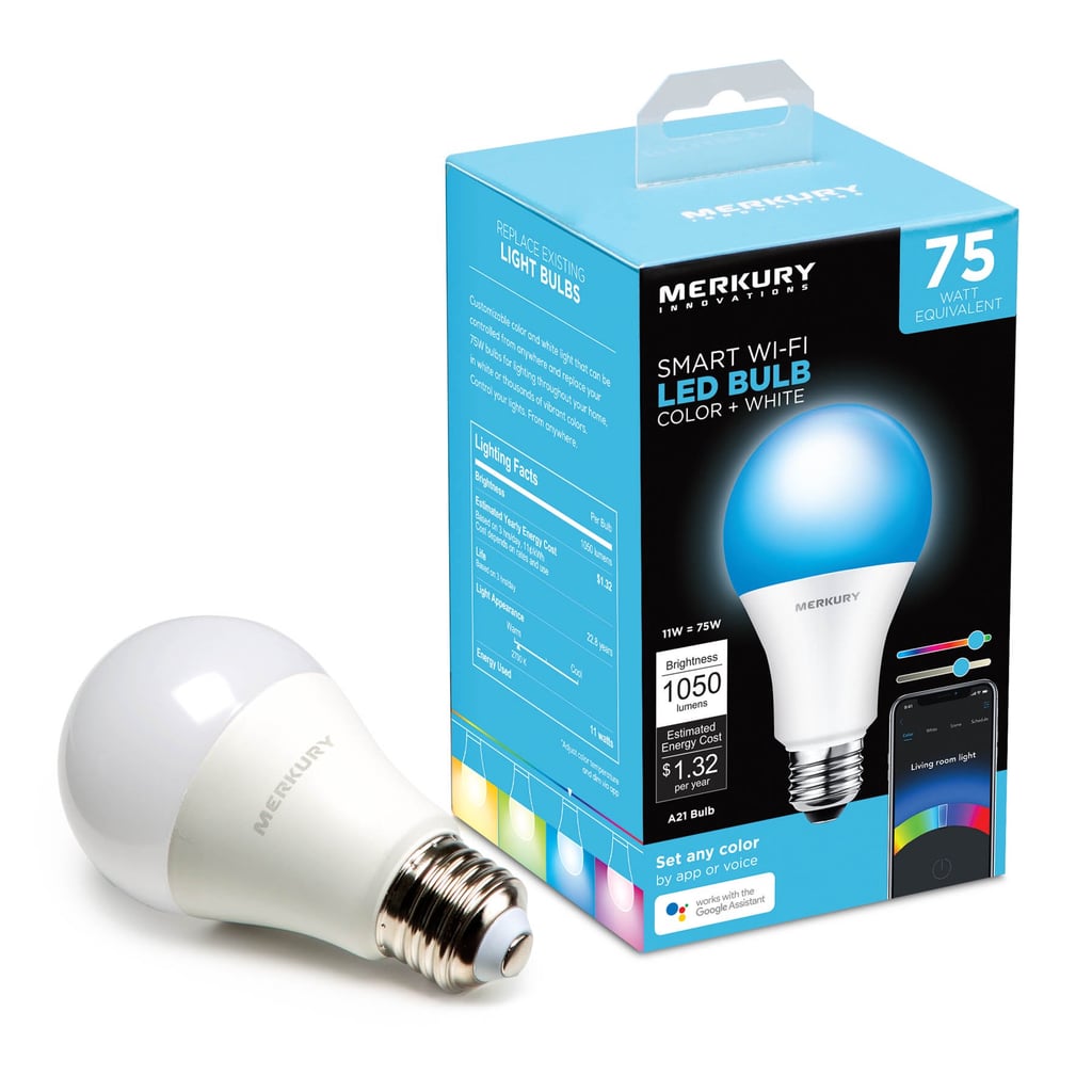 Merkury Innovations A21 Smart Colour Light Bulb