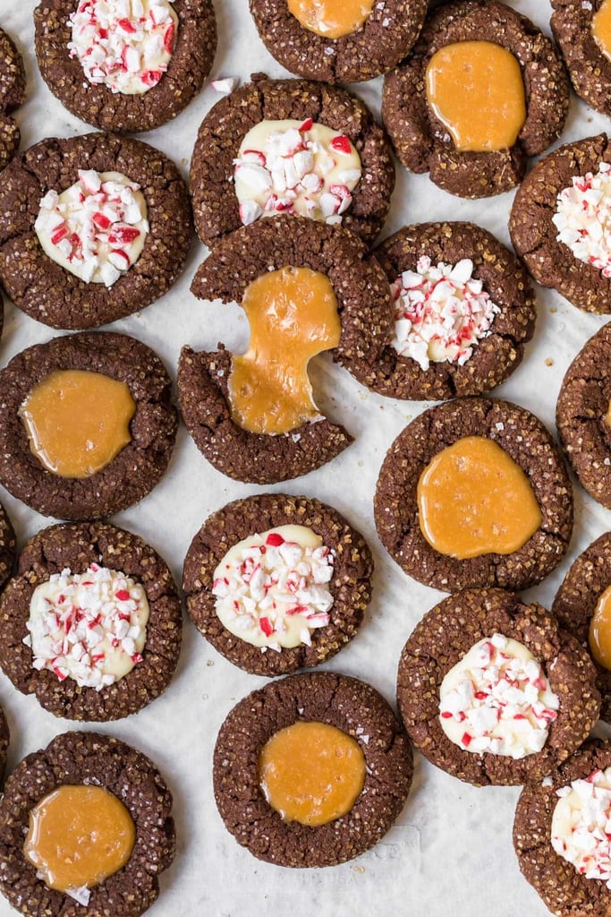 Chocolate Thumbprint Cookies