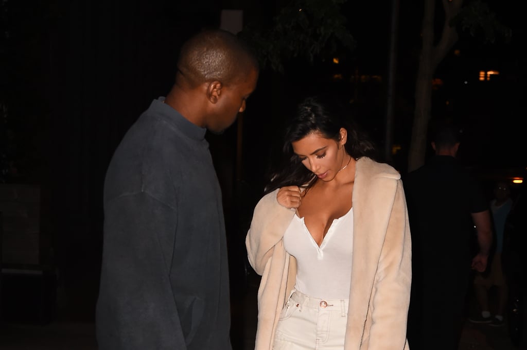 Kim Kardashian and Kanye West Out in NYC August 2016