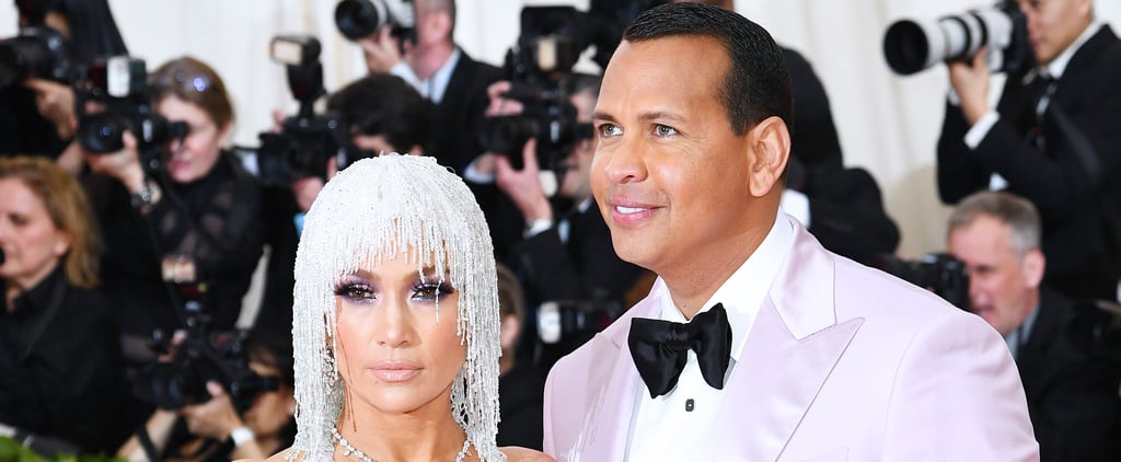 Jennifer Lopez and Alex Rodriguez at the 2019 Met Gala
