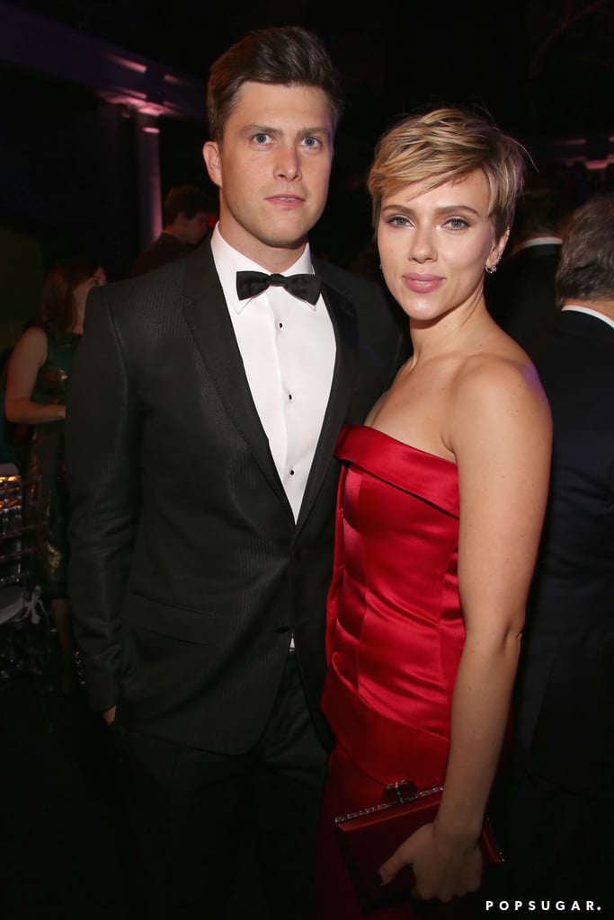 Scarlett Johansson and Colin Jost American Museum Gala 2017