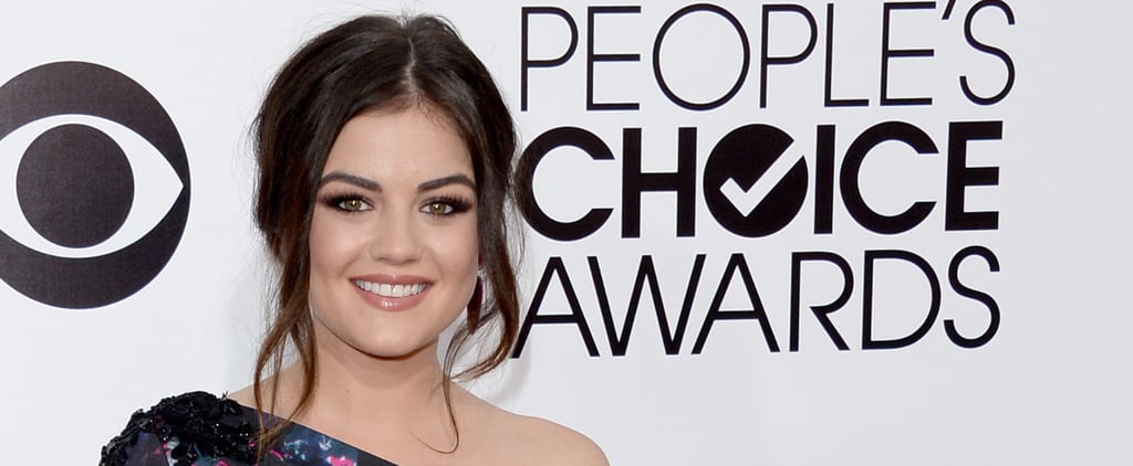 Lucy Hale Hair and Makeup at People's Choice Awards 2014
