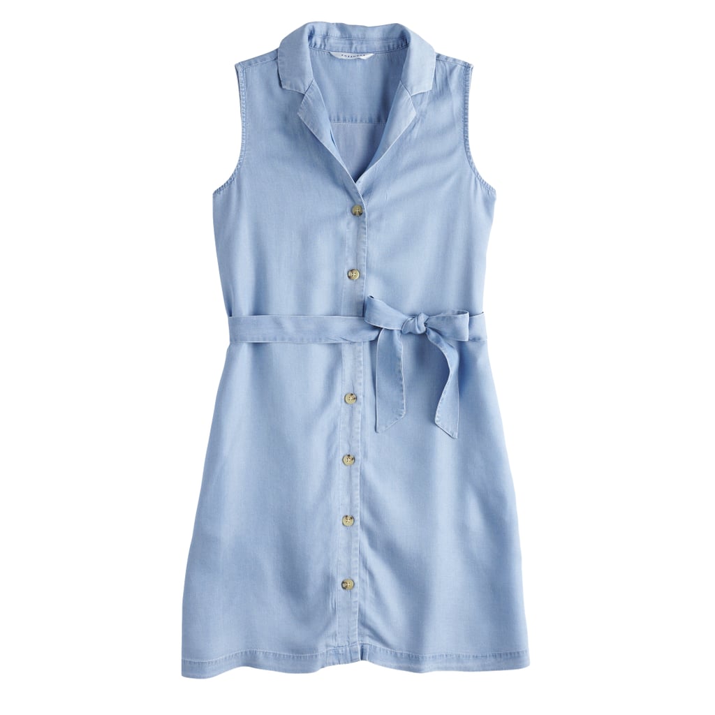 denim shirt dress plus size uk