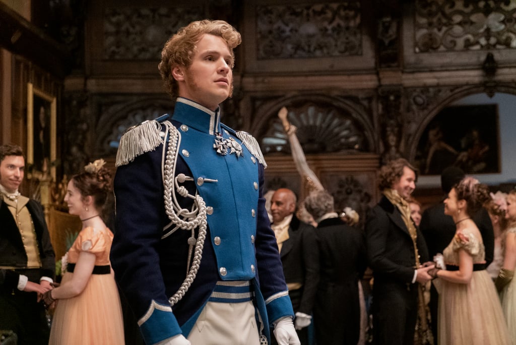 Freddie Stroma as Prince Friederich on Bridgerton