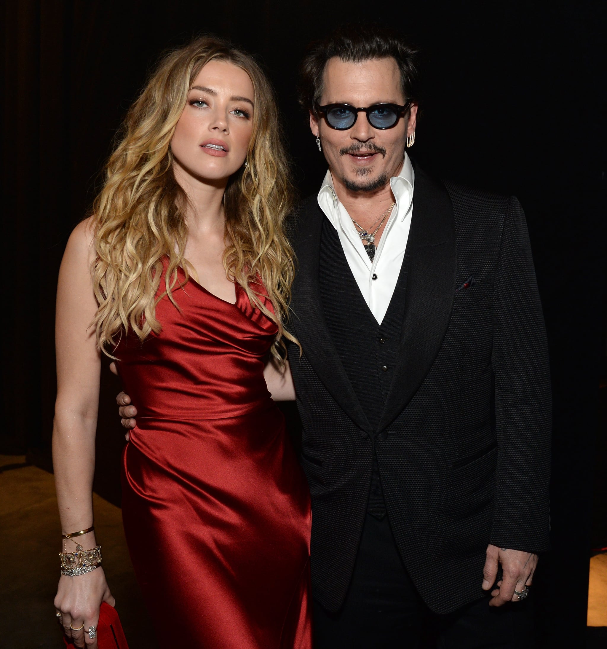 Johnny Depp And Amber Heard At Art Of Elysium Gala 2016 Popsugar Celebrity