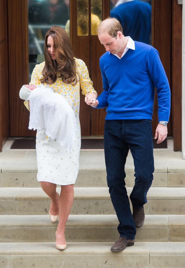 When William Helped Kate Down the Stairs