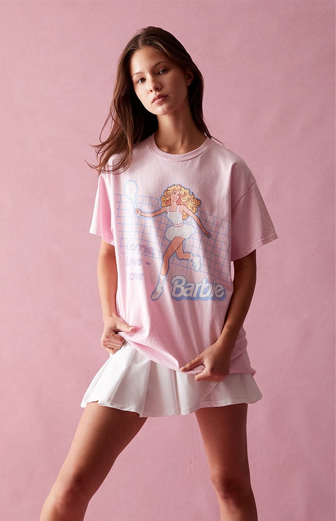 Barbie Merch PacSun Barbie Tennis Game TShirt Where to Buy Barbie