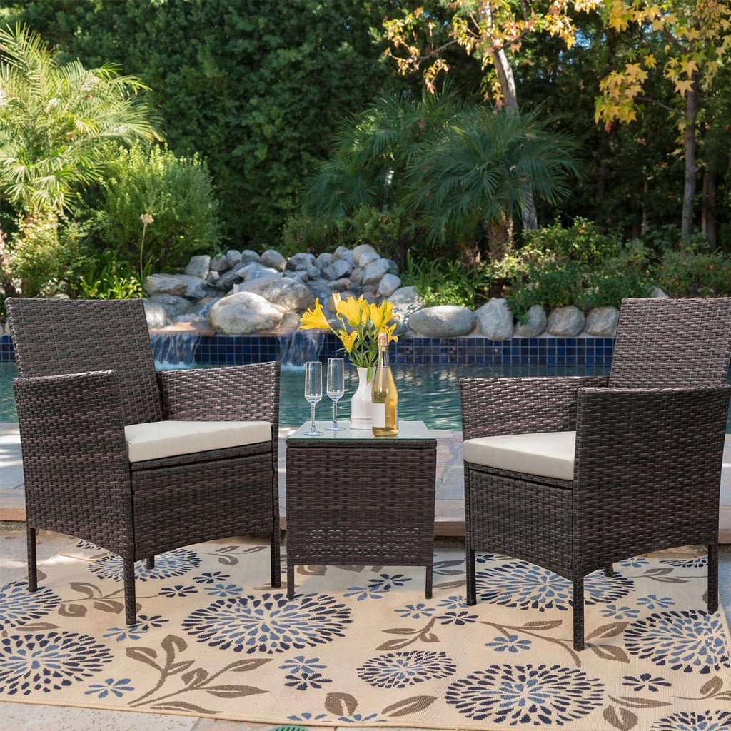 Best Cushioned All-Weather Rattan Seating Set
