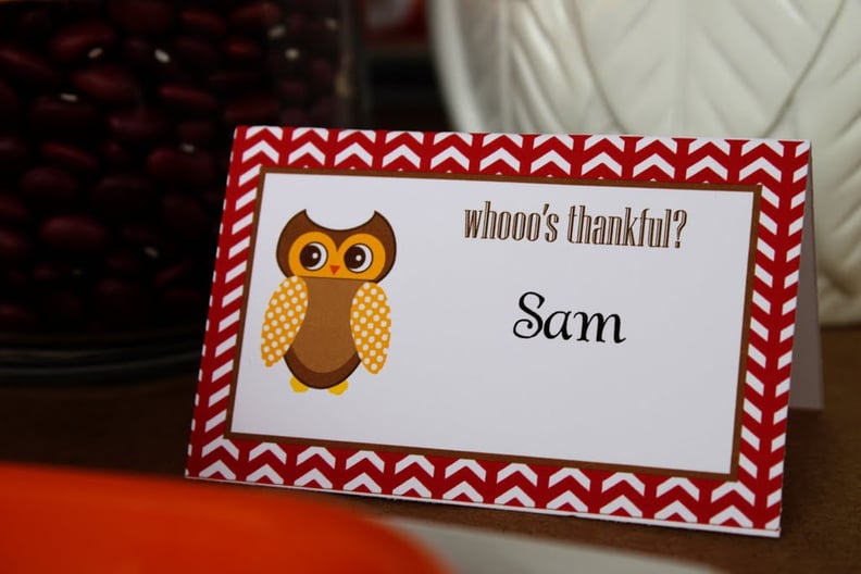 Kids' Place Cards