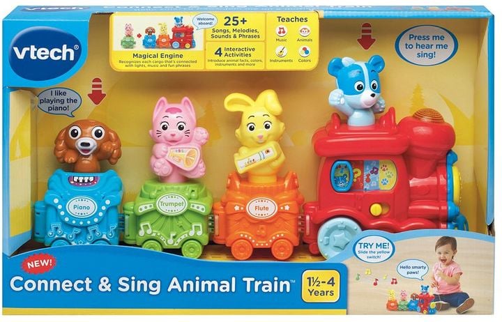 Vtech Connect and Sing Animal Train