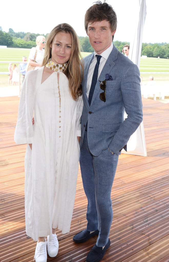 Hannah Bagshawe and Eddie Redmayne